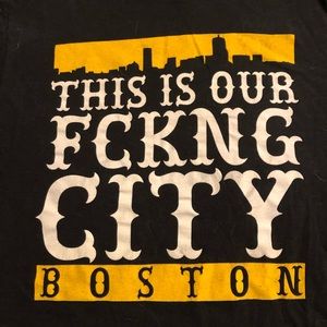 Men’s Tee- “Boston- This is our fking city” (M)